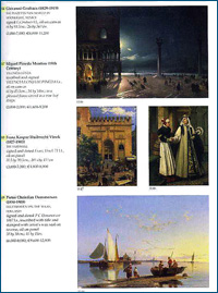 Página del catálogo de subastas de Sotheby’s con el lote 1147 que recoge el precio de salida de la obra de Pineda entre 1.600 y 3.200€.
