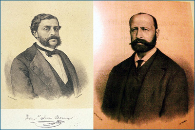 Francisco Jover y Berruezo y Miguel Jalón Larragoiti. Litografía Heráldica.
